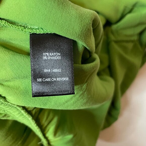 Torrid Emerald Green Wide Leg Jumpsuit Tie Back Plus Size Holiday 20/22 Comfy - Picture 14 of 16